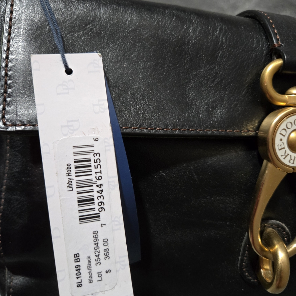 Dooney & Bourke Libby Hobo Florentine Leather Shoulder Bag - Picture 4 of 6